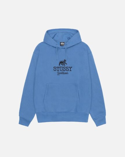 STUSSY SPORTSWEAR HOODIE BLUE