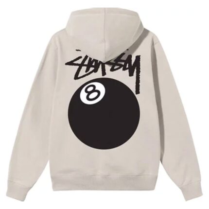 Stussy 8 Ball Zip-Up Hoodie