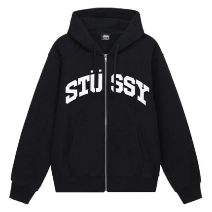 Stussy Block Sport Zip-Up Hoodie