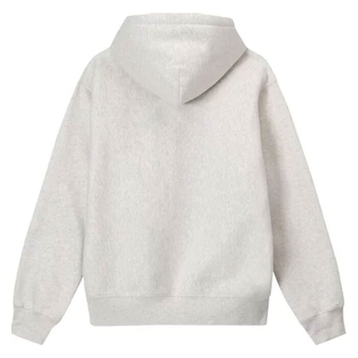 Stussy Rat Zip-Up Hoodie Gray