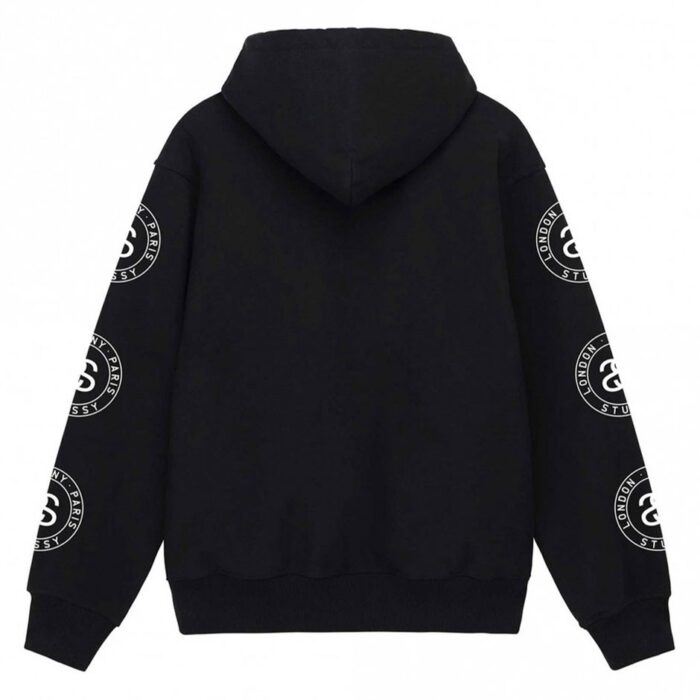 Stussy Seal Zip-Up Hoodie