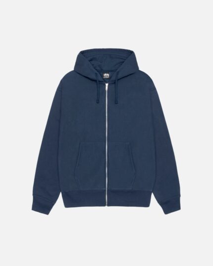 BEACH ROOTS ZIP HOODIE STUSSY NAVY