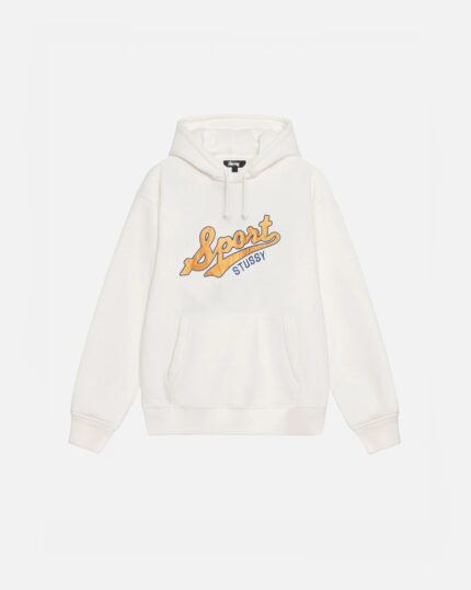 STUSSY SATIN PATCH OVERSIZED HOODIE