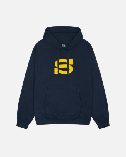 LETTERMAN HOODIE – BLUE