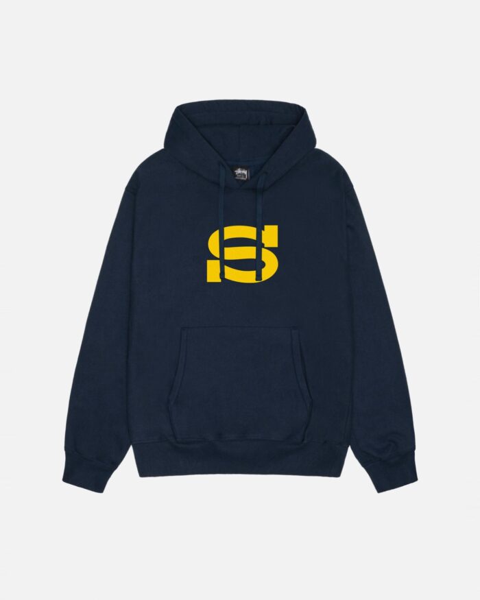 LETTERMAN HOODIE – BLUE