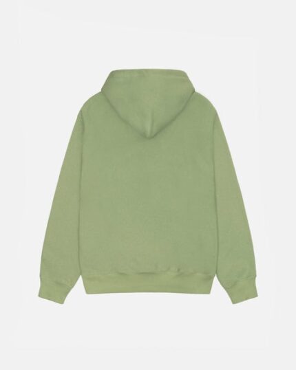 LETTERMAN HOODIE – Olive