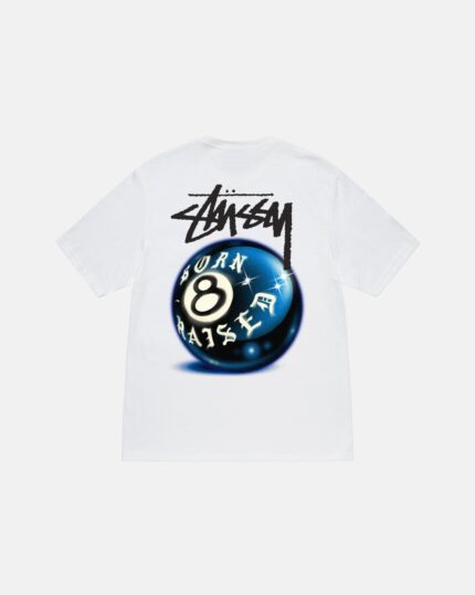 STÜSSY & BORN X RAISED 8 BALL TEE