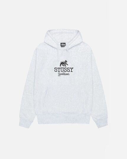 STUSSY SPORTSWEAR HOODIE WHITE